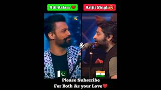 Atif Aslam ❤ & Arijit singh 😍|| #arijitsingh #shorts #trending #viral