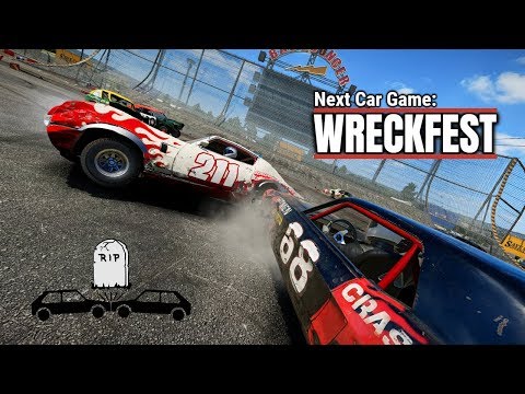 Demolition Derby!! Gameplay Next Car Game: WRECKFEST Mass Destruction 1080p60fps
