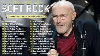 Phil Collins, Michael Bolton, Rod Stewart,, Bee Gees, Eagles, Foreigner 📀 Old Love Songs 70s,80s,90s