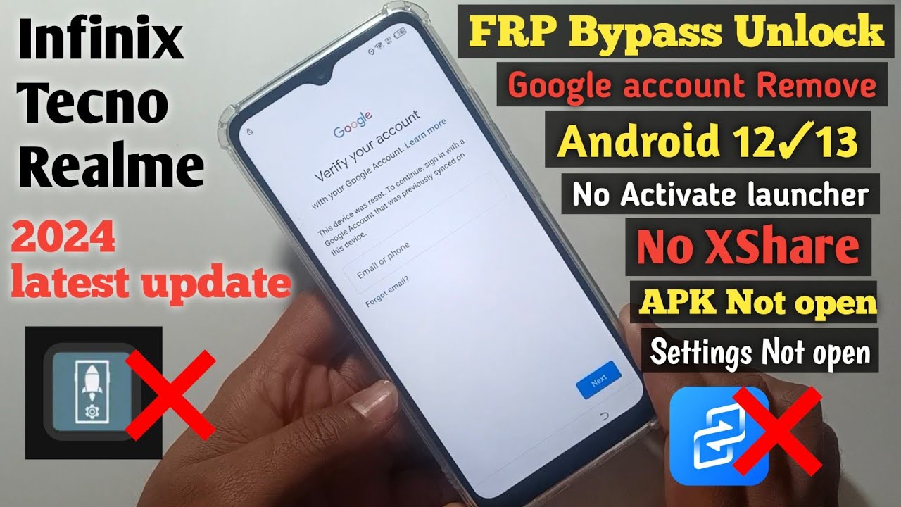 2024 Tecno/Realme/Infinix Frp bypass last model | NO 2024 Tecno/Realme/Infinix Frp bypass last model | NO