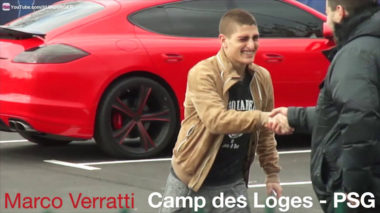 Photo of Marco Verratti  - car
