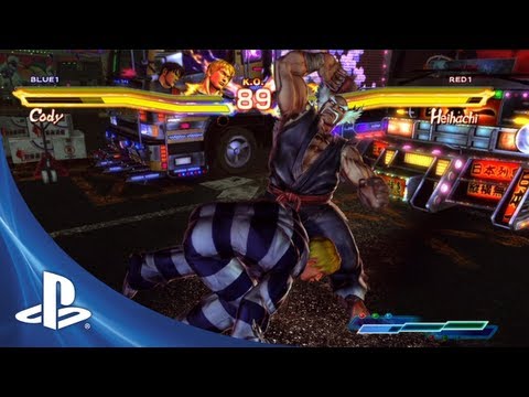 Street Figher X Tekken for PS Vita: Combo Trailer