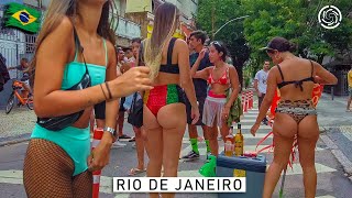 🇧🇷 RIO DE JANEIRO CARNIVAL PARADE BLOCK — Brazil 2023 【 4K UHD 】