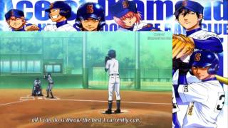 Best of Diamond no Ace #34 - Sawamura's first pitch with new form Part 2