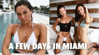 VLOG: first few days in miami + sports illustrated swimsuit open casting!