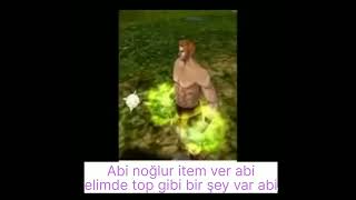 Abi 57 Levelım Elimde Top Gibi Bir Şey Var Abi