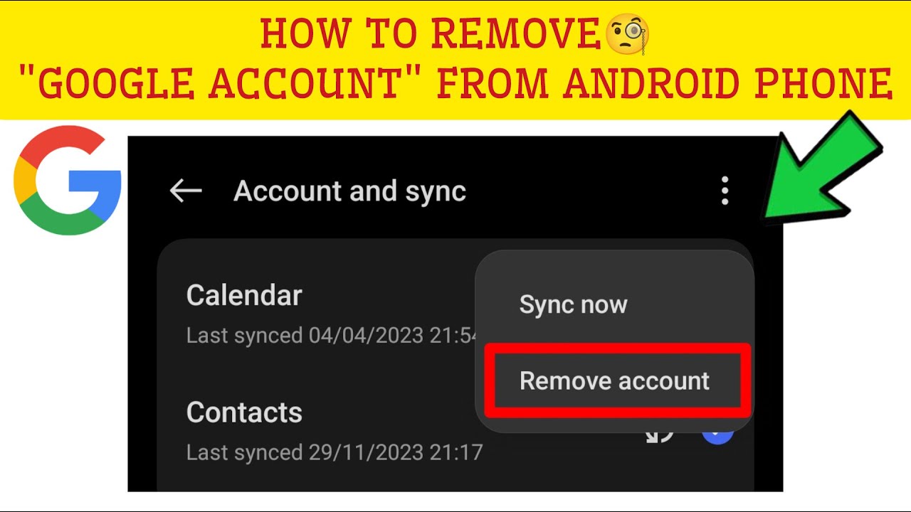 How To “Remove Google Account From Android Phone” || How To “Remove Google Account From Android Phone” ||