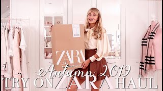 Zara Fall Try-On Haul 2019 