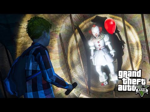 ДЕТИ НАШЛИ КЛОУНА ПЕННИВАЙЗ ОНО В ГТА 5 МОДЫ! ОБЗОР МОДА В GTA 5 веселая видео игра как мультик ДЕТИ НАШЛИ КЛОУНА ПЕННИВАЙЗ ОНО В ГТА 5 МОДЫ! ОБЗОР МОДА В GTA 5 веселая видео игра как мультик