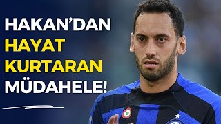 Inter Maçında Panik Anları Hakan Çalhanoğlunun Müdahalesi Hayat Kurtardı