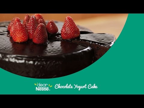 VIDEO : chocolate yogurt cake - what's the secret to baking a moist and deliciouswhat's the secret to baking a moist and deliciouschocolate cake? shahreen bux has the tips, one of which is nutritious nestlé ...