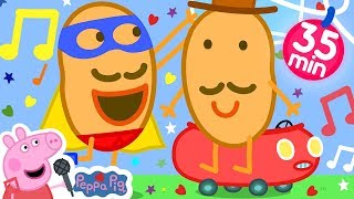 Peppa Pig Songs 🌟 Super Potato Theme Song 🎵 Peppa Pig My First Album 6# | Kids S