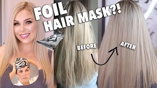 FOIL HAIR MASK ACTUALLY WORKS? MIRENESSE THERMAL MASK REVIEW! FOIL HAIR MASK ACTUALLY WORKS? MIRENESSE THERMAL MASK REVIEW!