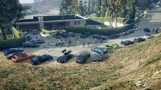 Grand Theft Auto V Online (XB1) | Exotic Car Meet Pt.5 | Bestia GTS Build, Roll+Drag Racing & More