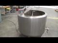 Video E8799 Mueller Approx 150 Gallon Stainless Steel Tank SIGMA Equipment.