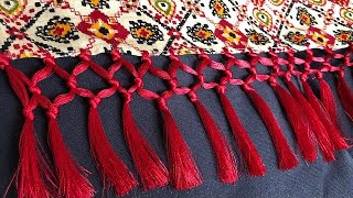 Hand Embroidery 2022 Sarees Pallu Resa Making Idea Beautiful Resa For Duptta Sholl