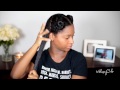 SheaMoisture Smooth and Repair Blow Out Cream Tutorial