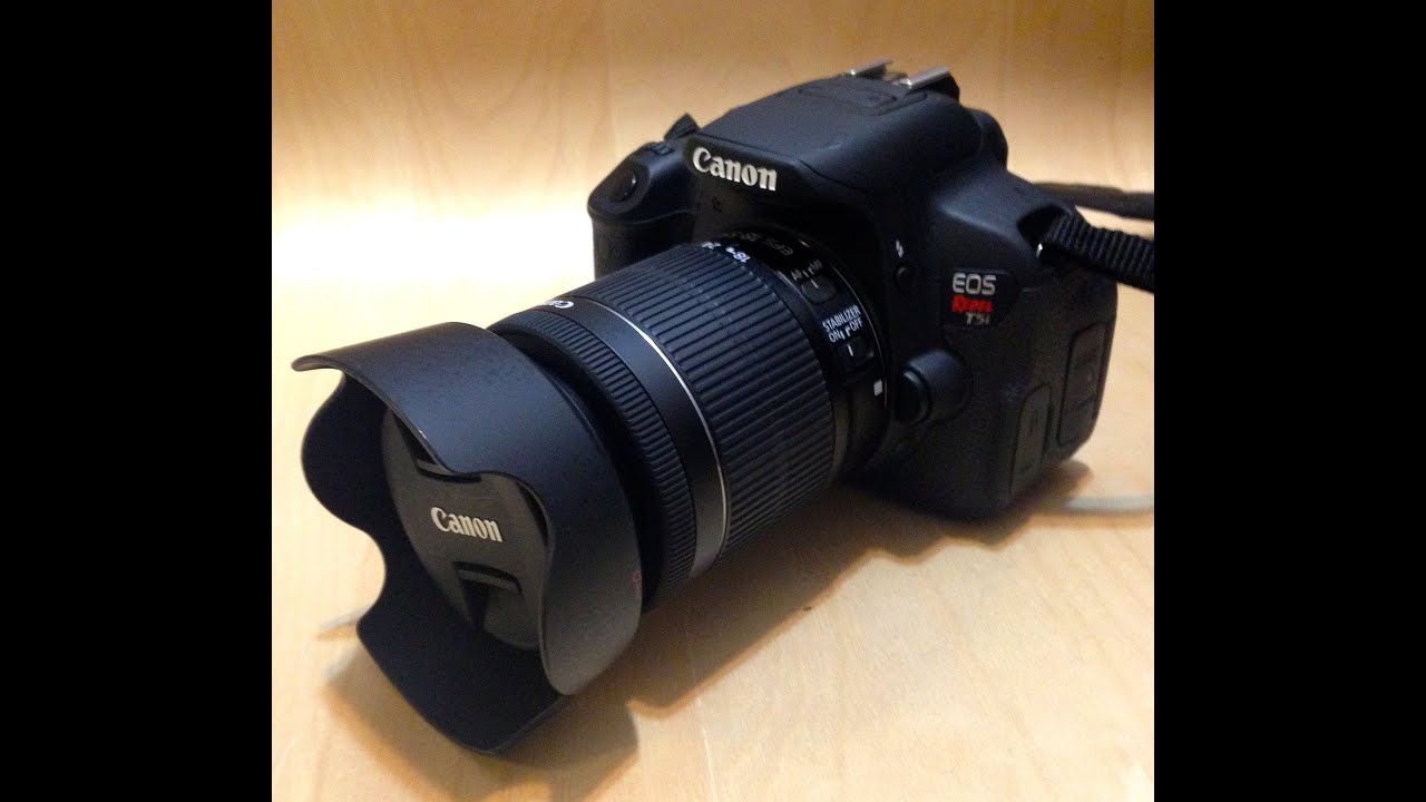 Canon Rebel T5i Unboxing (Canon Refurbished) - YouTube
