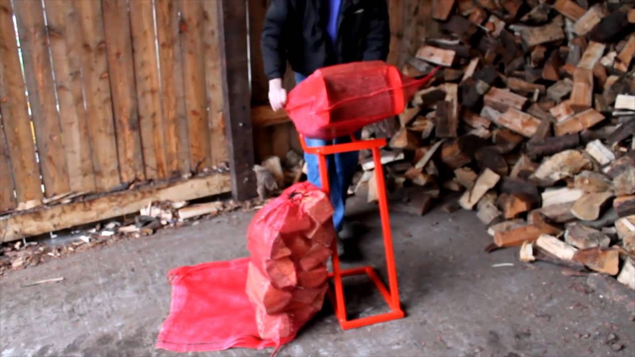 LMS Firewood Logbagger a Log Bagger to get firewood logs into net