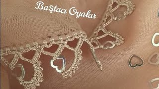 153.Modelkalpli Pul Ile Yaptığım Tığ Oya Örneği