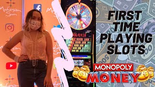 First Time Playing Slots | Monopoly Money Slot Machine | Mohegan Sun Casino Connecticut