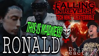Falling In Reverse , Tech N9Ne & Alex Terrible - Ronald (Reaction)  #Fallinginreverse