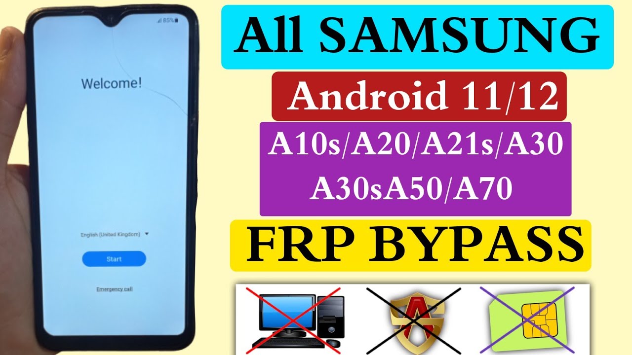 Without Pc All Samsung Frp Bypass Android 11/12 | Reset Without Pc All Samsung Frp Bypass Android 11/12 | Reset