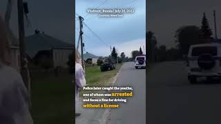Teens Give Runaround In Stolen Swamp