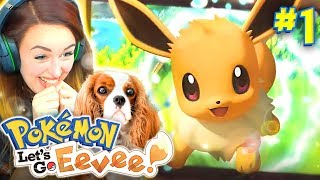 😍 IT'S SO CUTE!!! - (Pokemon Let's Go Eevee!🐶 #1)