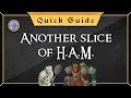 [Quick Guide] Another slice of H.A.M.