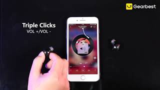Alfawise V7 Tws Wireless Bluetooth Earphones - Gearbest