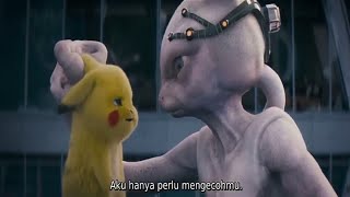 Film terbaik 2019 battle Pikachu vs Mewtwo.Fight Scene  Pokemon Detective pikach