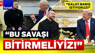 Trump, Beyaz Sarayda Zelenskiyi Ağırladı Kritik Zirvede Ne Konuşuldu?