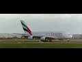 Emirates Airbus A380 Emergency - Perth Airport (HD)