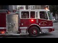 SFFD (San Francisco Fire Department) Engine 13 & Truck 13 Responding