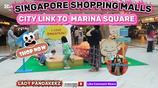 Singapore Shopping Malls From City Link To Marina Square Lady Pandakekz