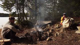Pilkkireissu majavajärvelle