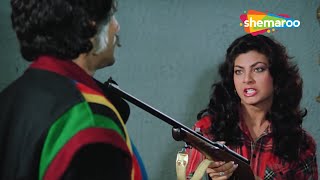 कम कटकर न तन दशमन क सइन पर बनदक Sanjay Dutt Kimi Katkar Tejaa