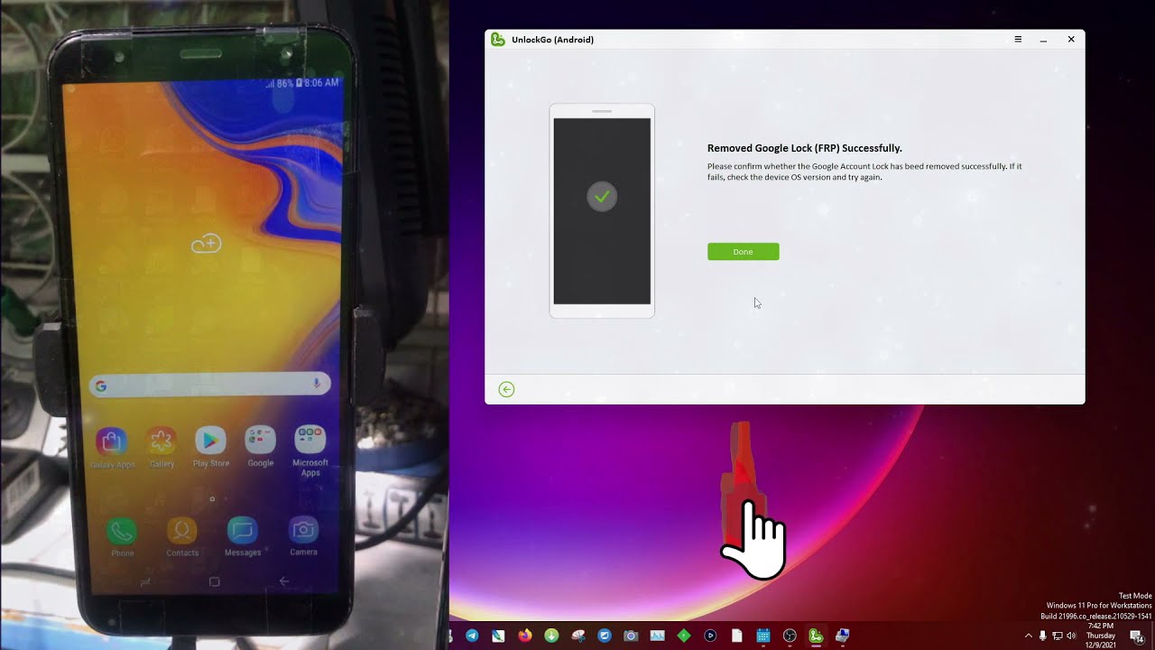 Remove Android Lock Screen & Bypass Samsung FRP with Remove Android Lock Screen & Bypass Samsung FRP with