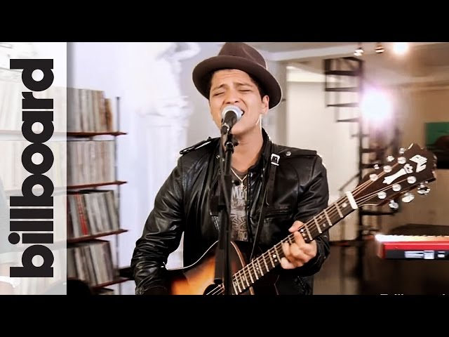 Bruno Mars - "Grenade" (Studio Session) LIVE!!!