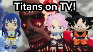 Anime Plush Shorts: Titans on TV!