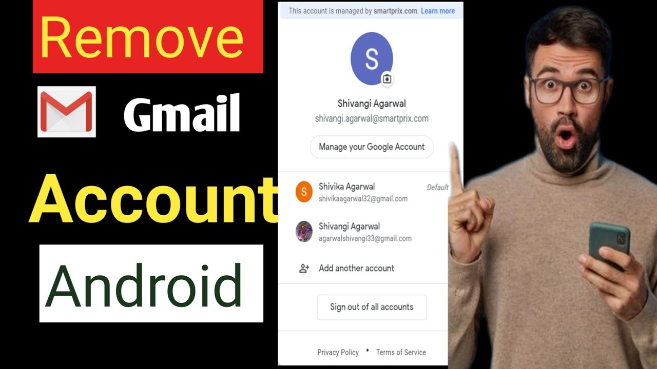 How to remove gmail account fromandroid phone 2023 How to remove gmail account fromandroid phone 2023
