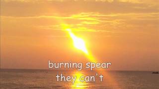 Watch Burning Spear They Cant video