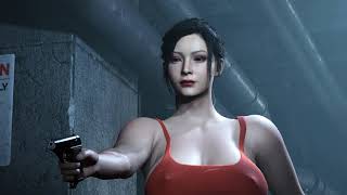 Resident Evil 2 Remake Ada In Baywatch Curvy Swimsuit Biohazard 2 Mod 4K