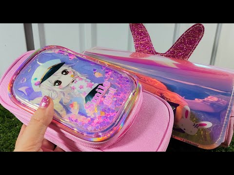 Ngày 27/8/2020 Hộp Bút Hologram 2 tầng/ Đơn hàng màu hồng cute/ Combo balo Túi Sách Mèo/ Combo Kẹo