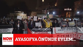 Ayasofya Önünde Eylem... 5 Aralık 2024 Selçuk Tepeli Ile Now Ana Haber