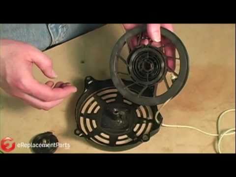 Toro Electric Start Mower on How To Repair A Small Engine Recoil Starter