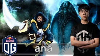 OG.ana Kunkka Gameplay - Unranked Match - OG Dota 2.
