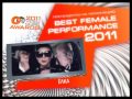 Video OE VMA2011 Номинация Best Female Performance