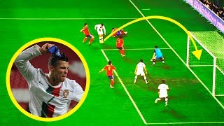 20 Almost Insane Goals In Football • Hd